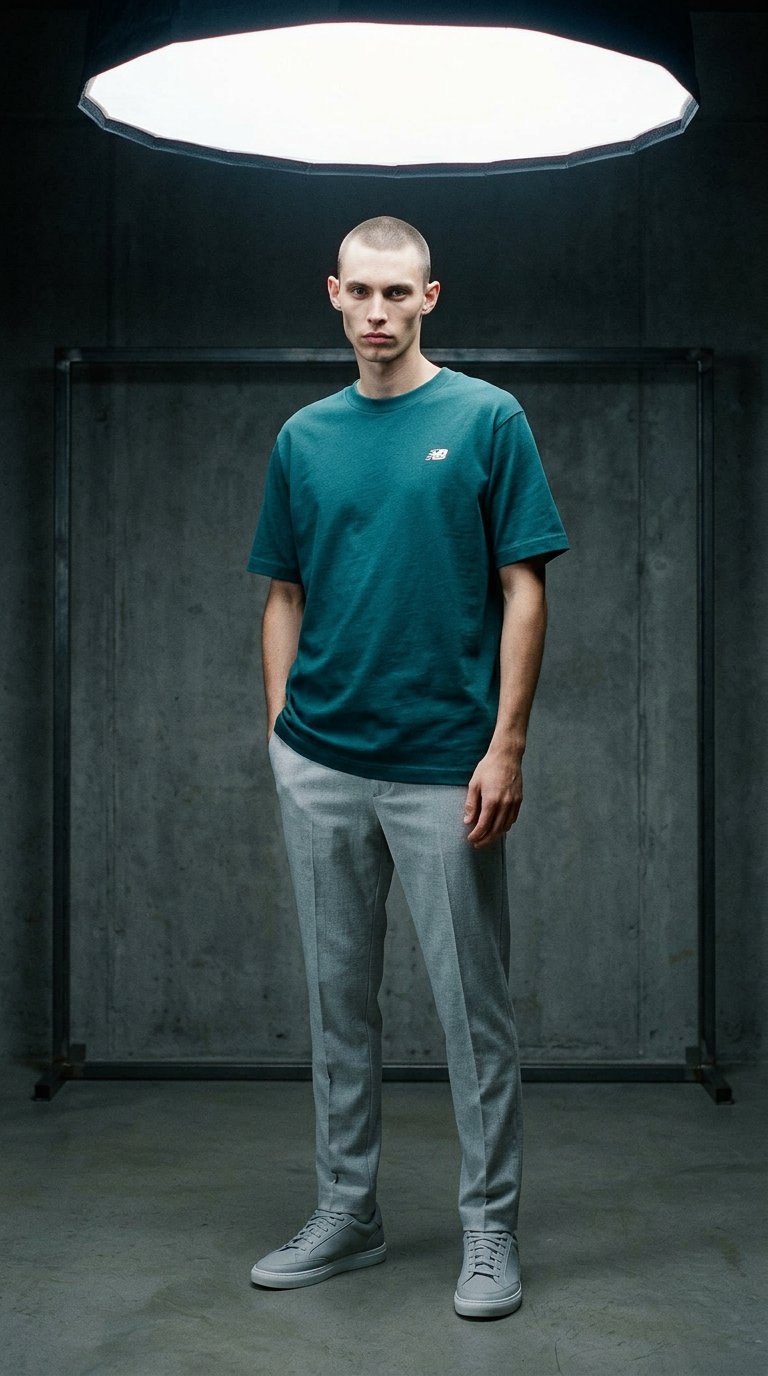 AI product shot of New Balance Mens Sport Essentials Cotton Tee