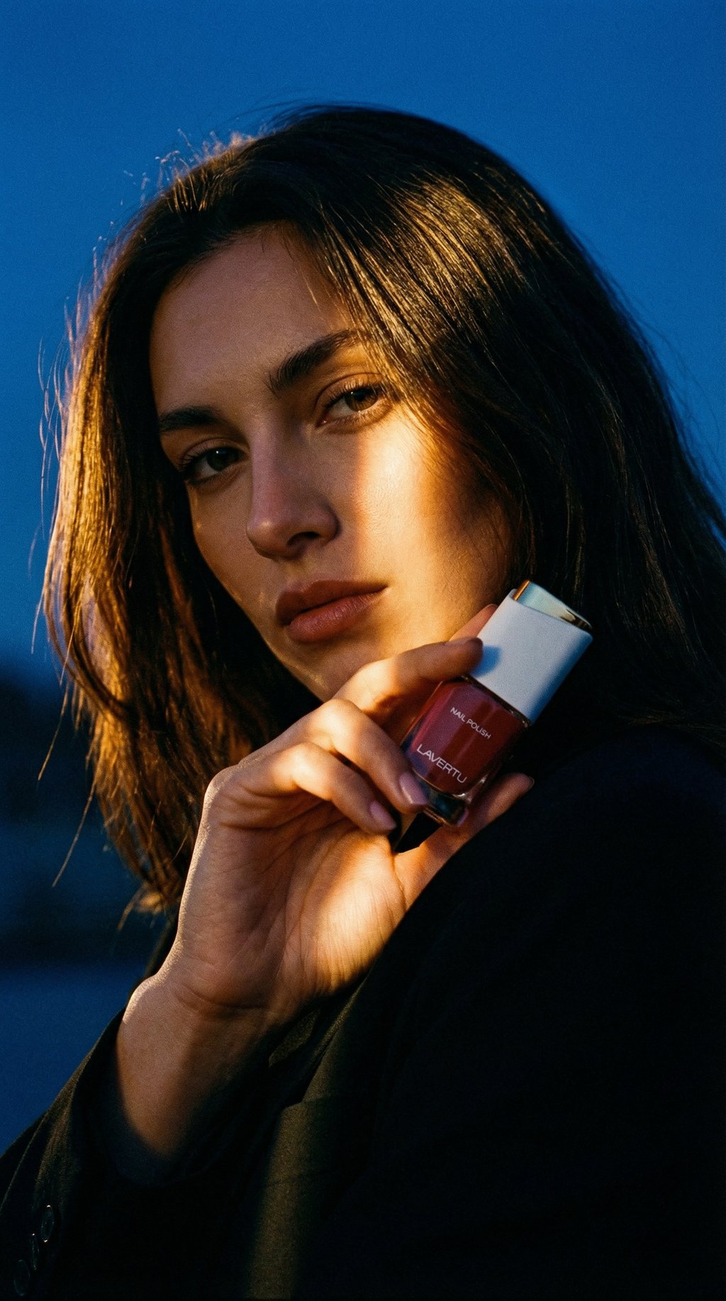 AI product shot of Lipstick Nature