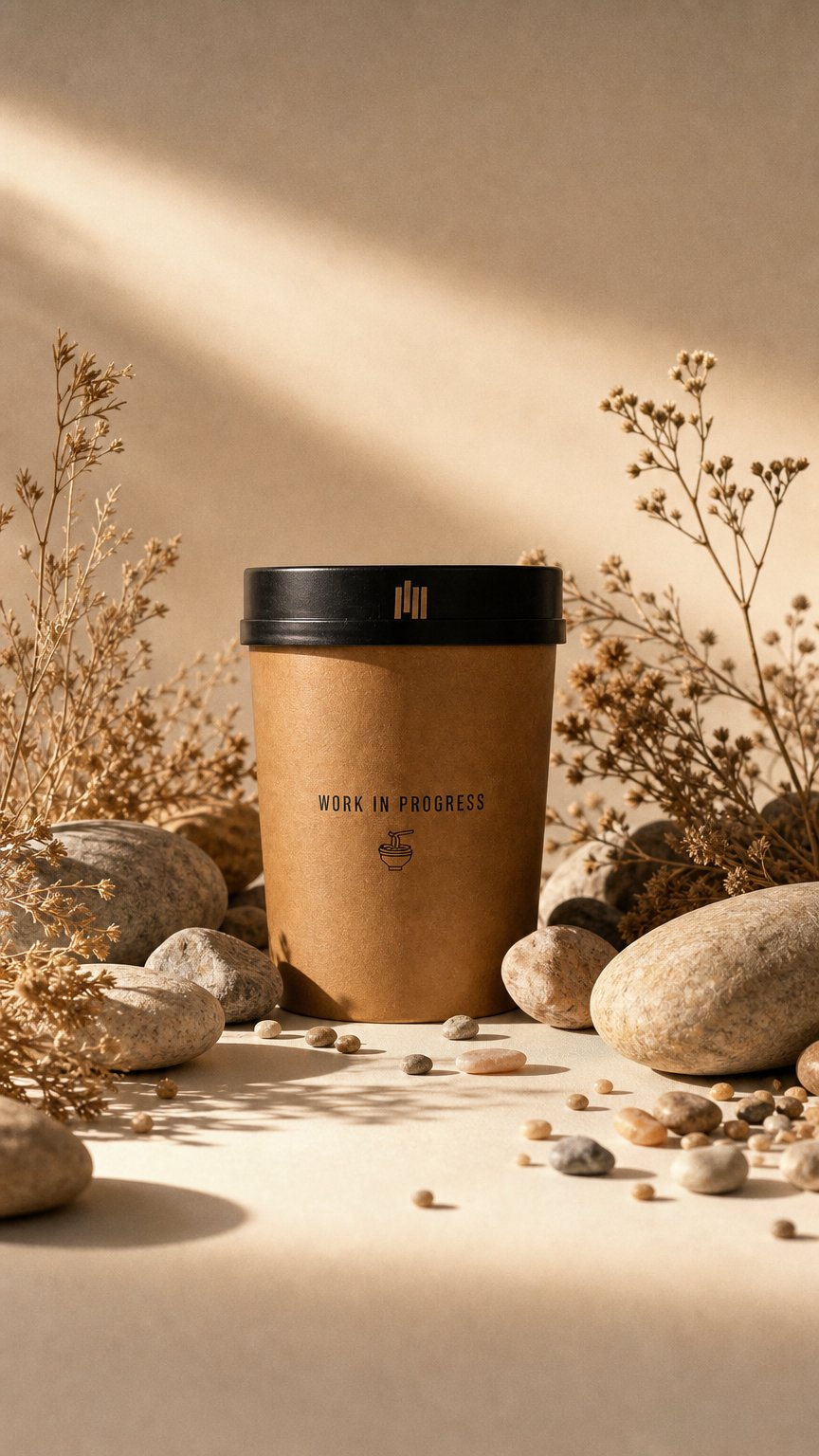 AI product shot of Rise Ramen