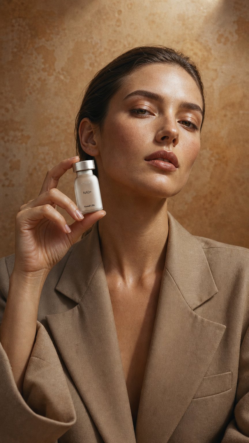 AI product shot of NAD+ Injections