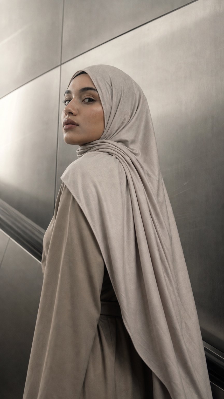 AI product shot of Cotton Hijab