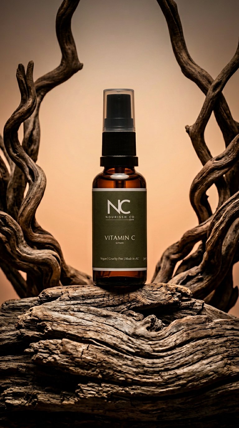 AI product shot of VITAMIN C SERUM