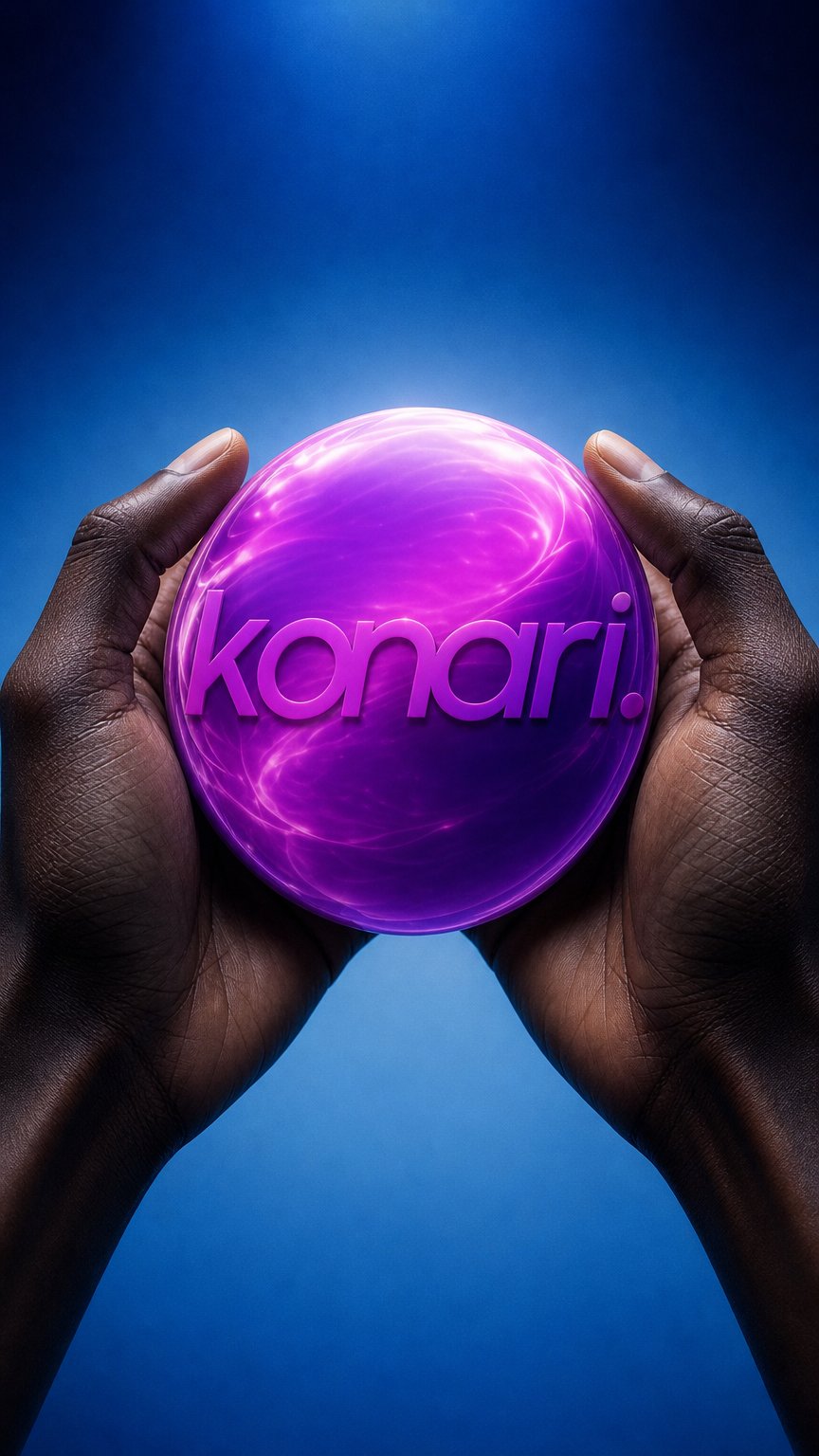 AI product shot of konari.app