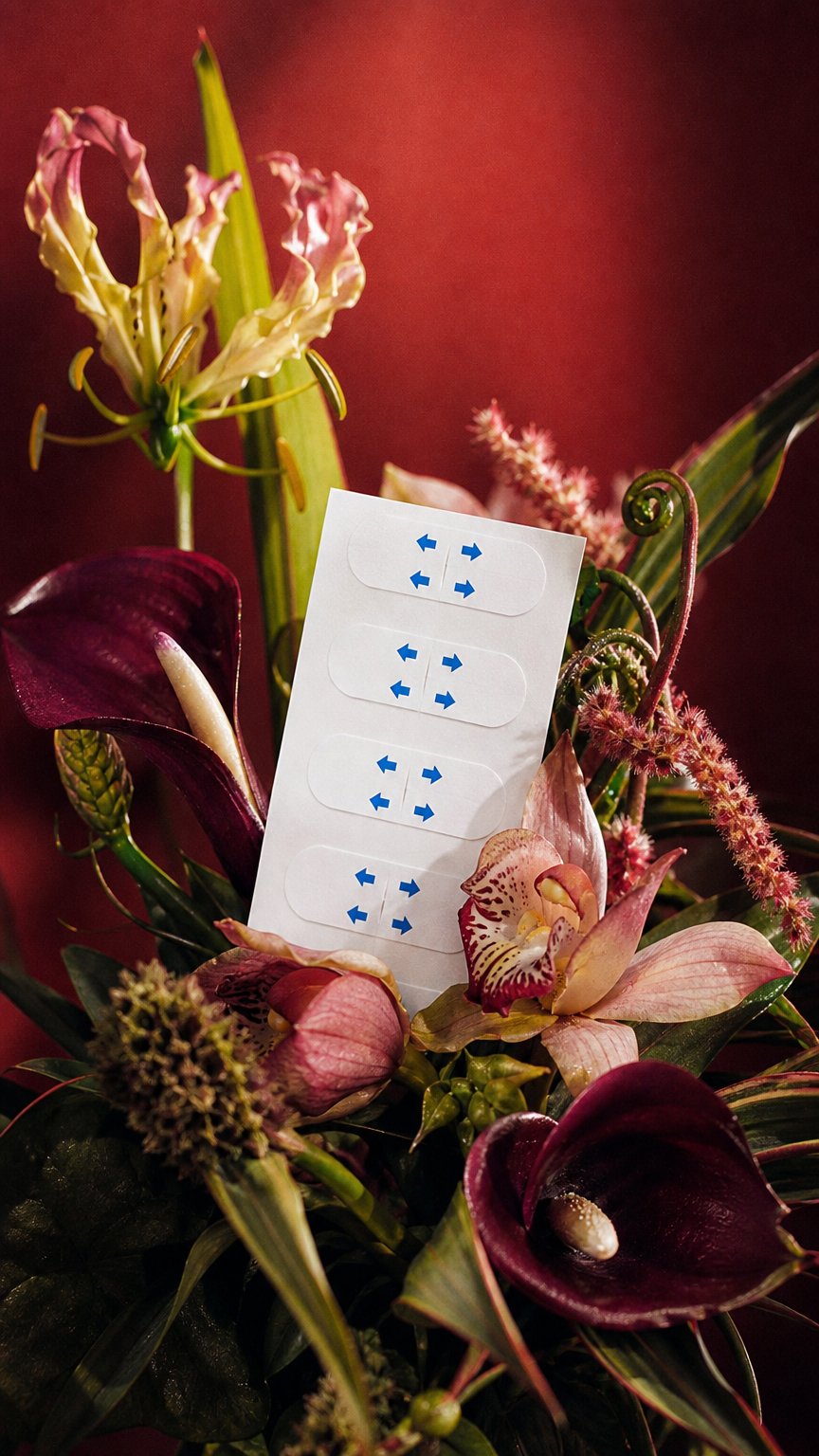 AI product shot of Face Lifting & Contouring Stickers