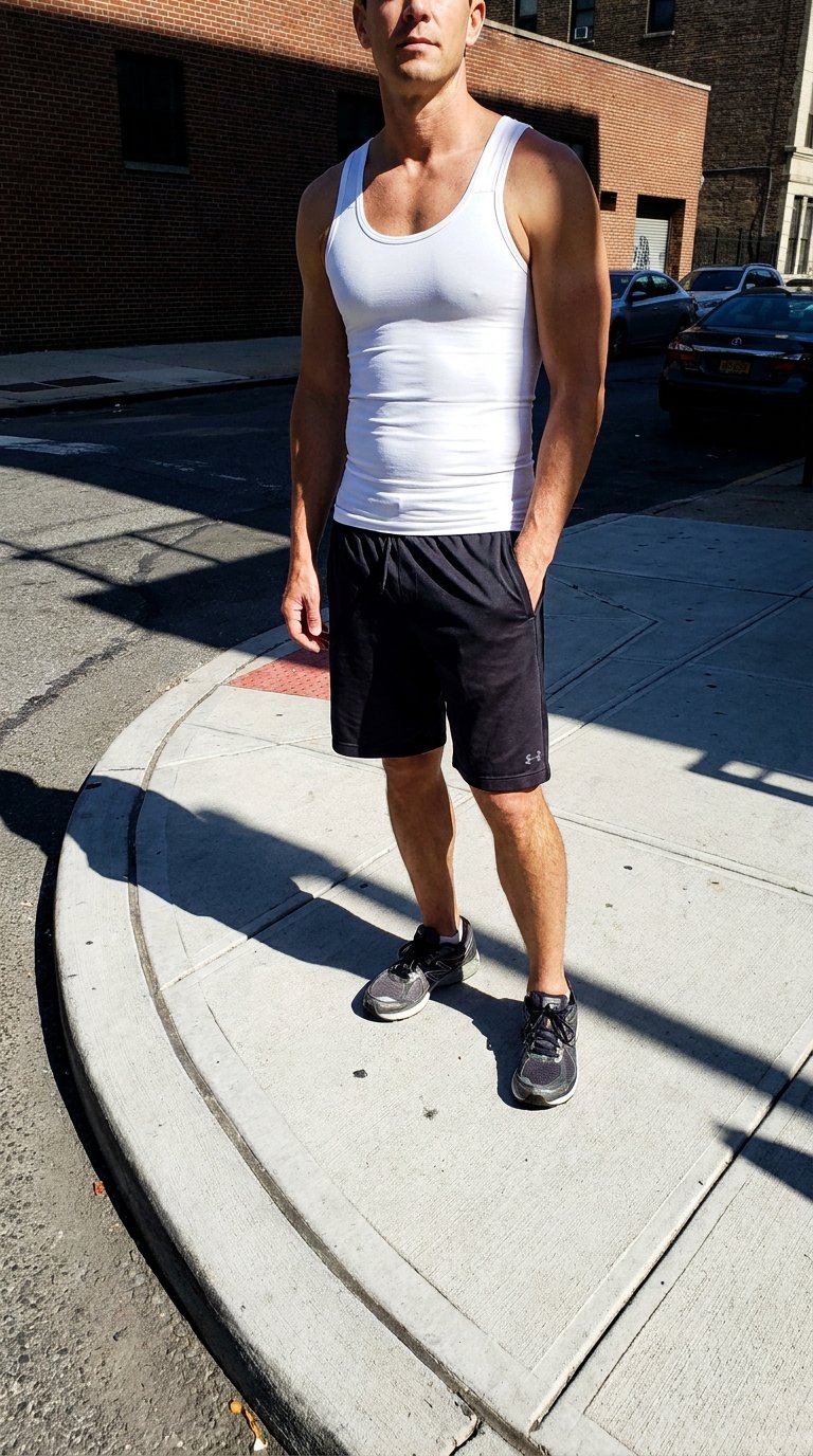 AI product shot of Compression Shirts
