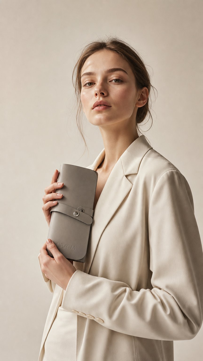 AI product shot of Чохол для цвяхів HRAM, grey