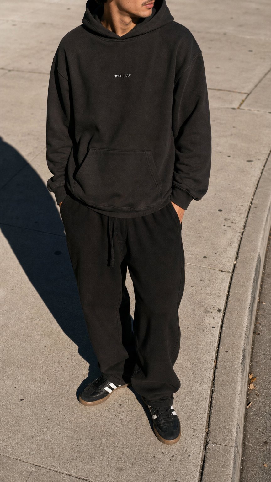 AI product shot of Nordleaf Hoodie