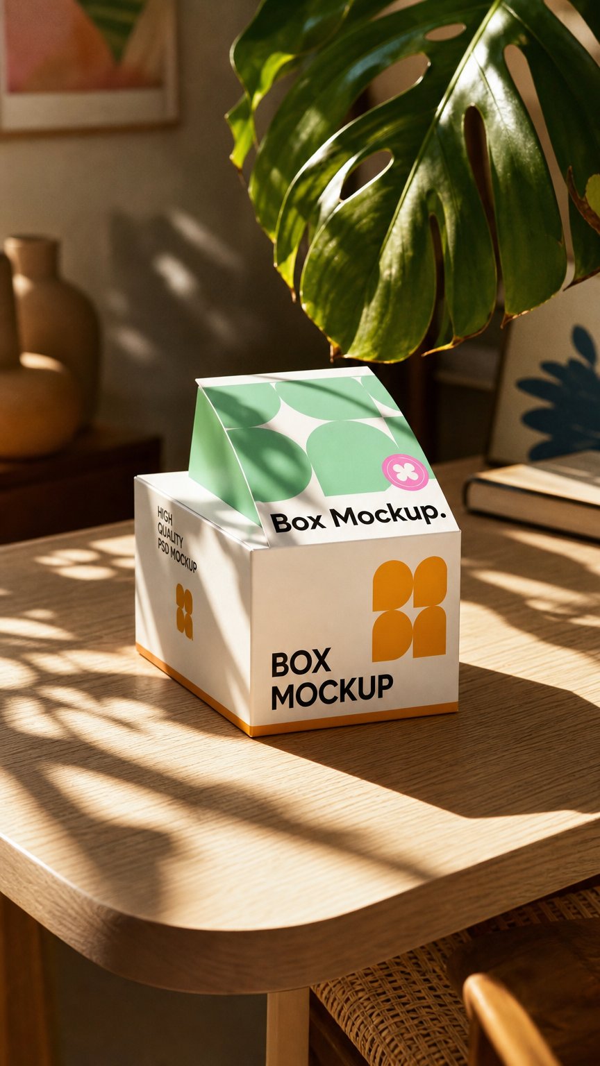 AI product shot of Tuck end boxes double tray mockup