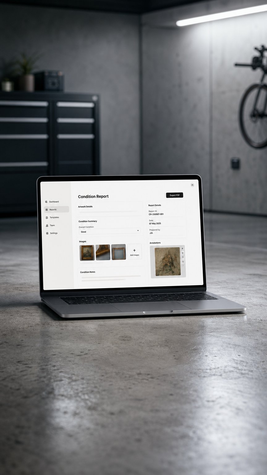 AI product shot of Condit Condition Reports