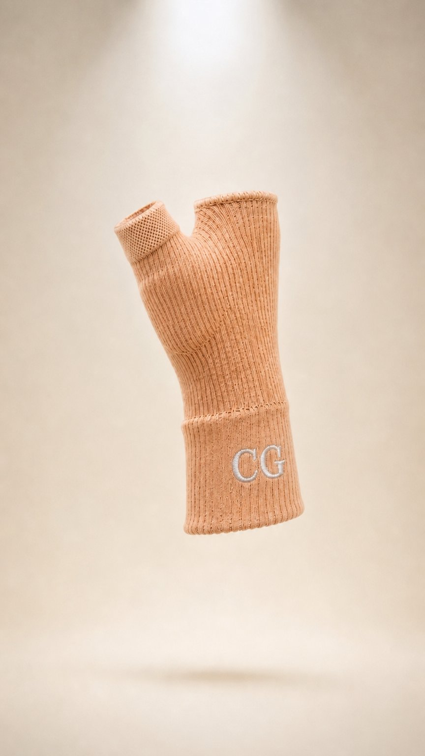 AI product shot of The Knitter's Thumb Stabilizer