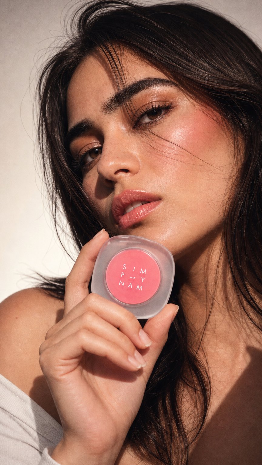 AI product shot of Velvet Cream Magic Blush: Partner In Crime