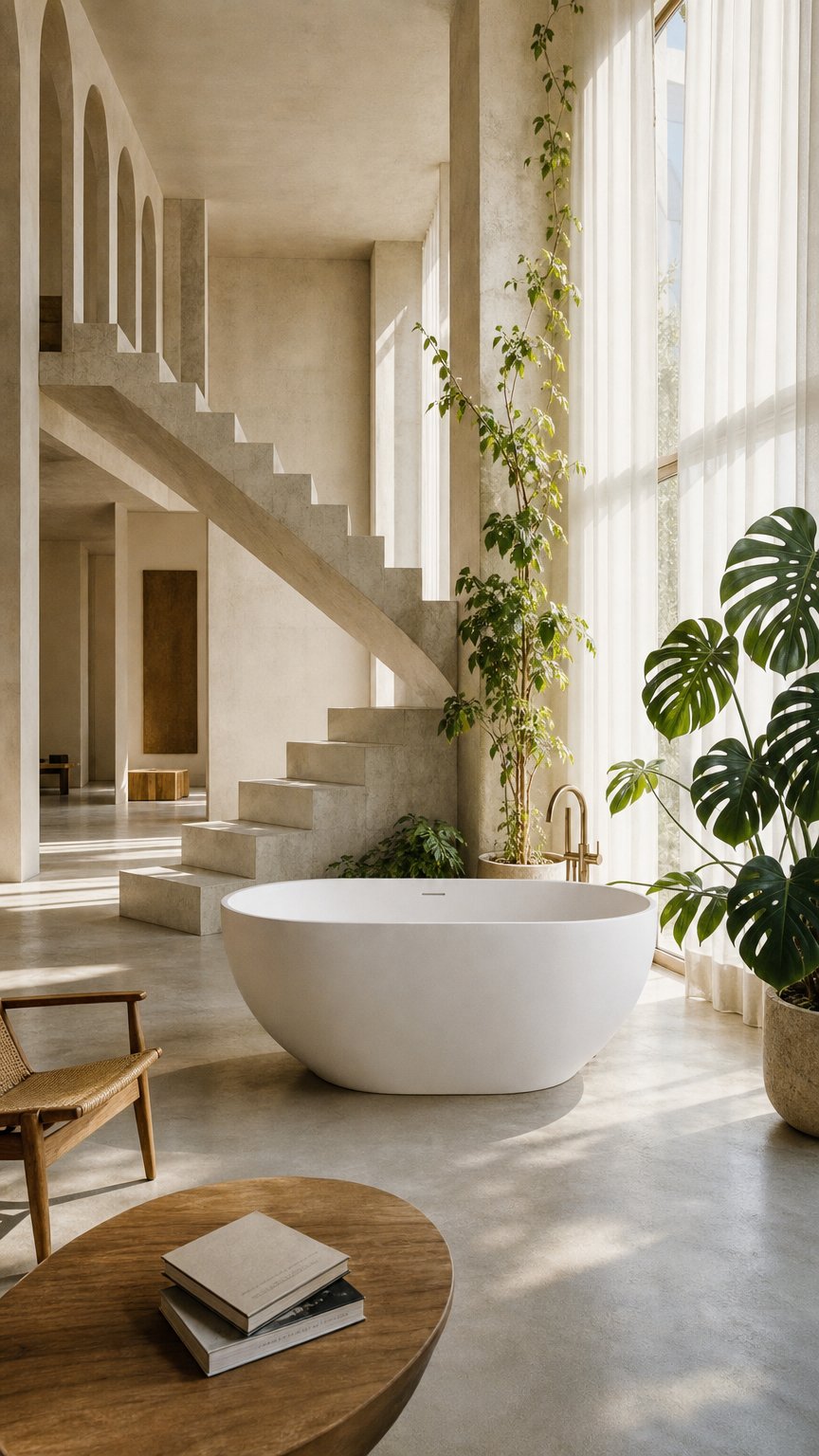 AI product shot of Benna 1500 Freestanding Bath