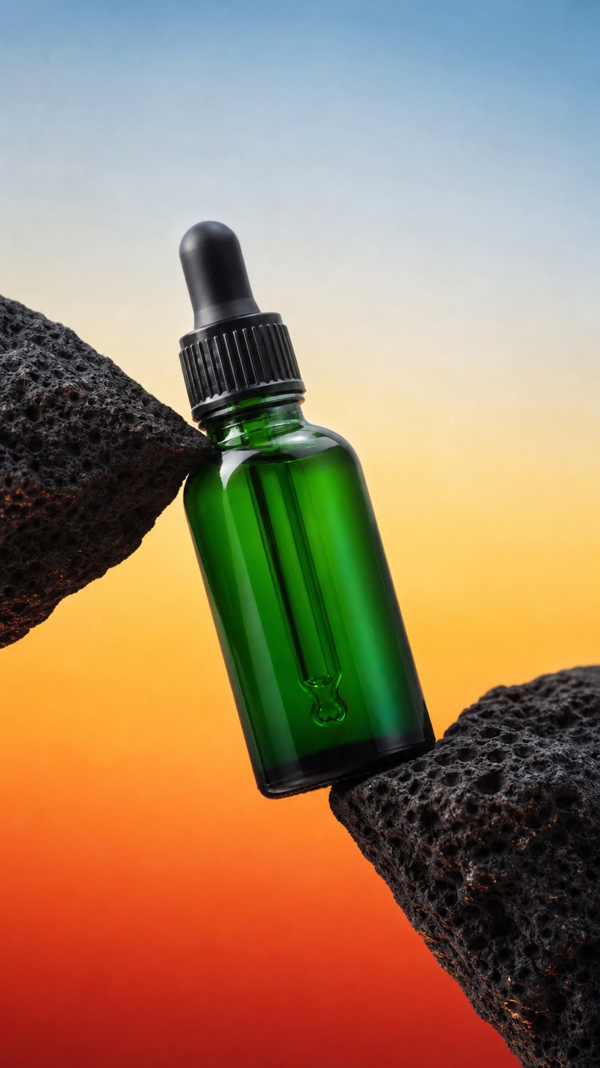 AI product shot of Organic Prickly Pear Oil