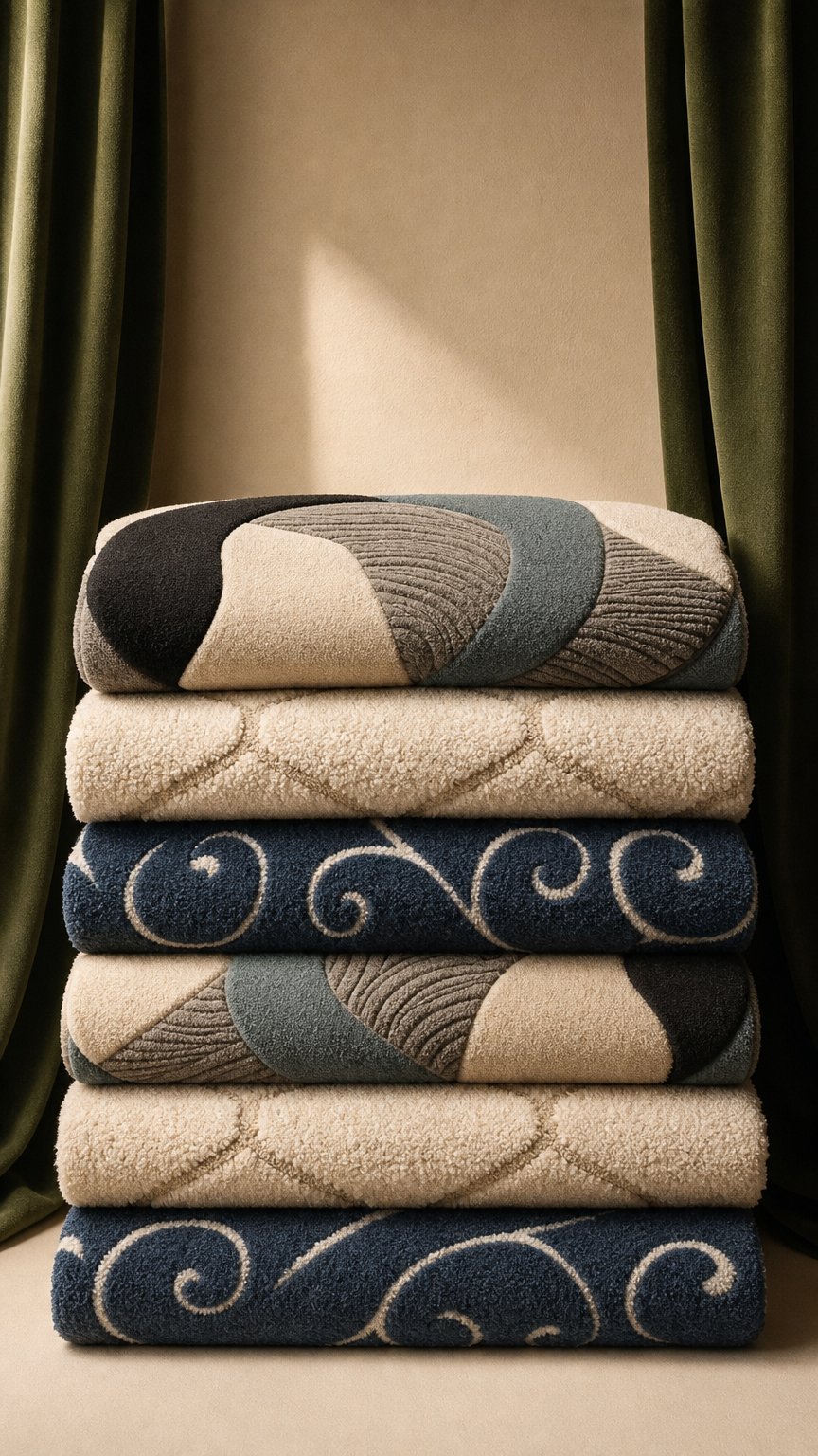 AI product shot of Mirza Carpets