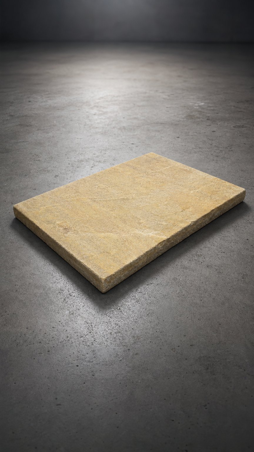AI product shot of Indian Sandstone Paving - Raj Green - Paving Slabs