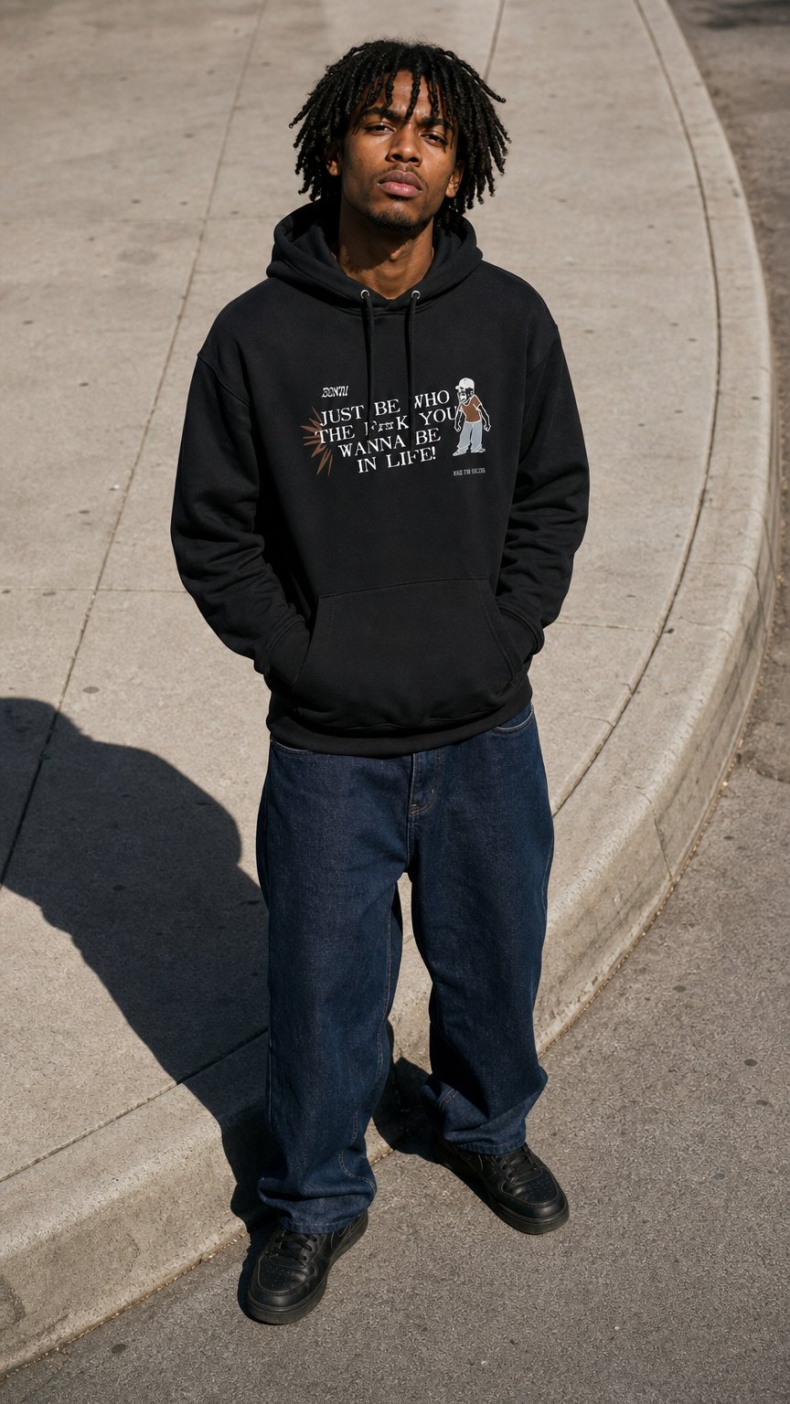AI product shot of Hoodie Scream