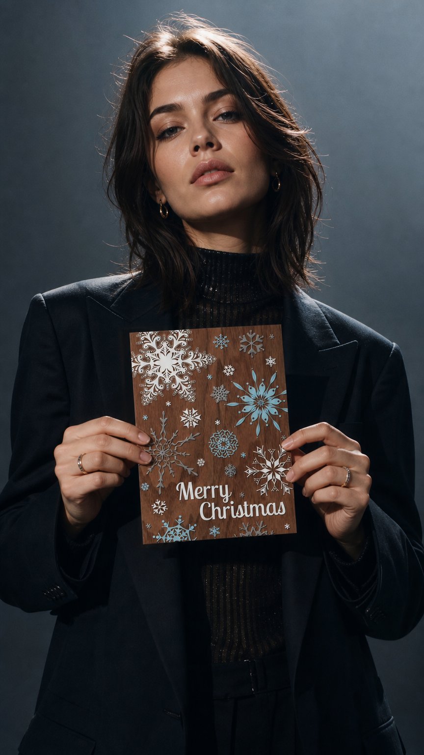 AI product shot of Flat Christmas Cards – Boxed set of 10