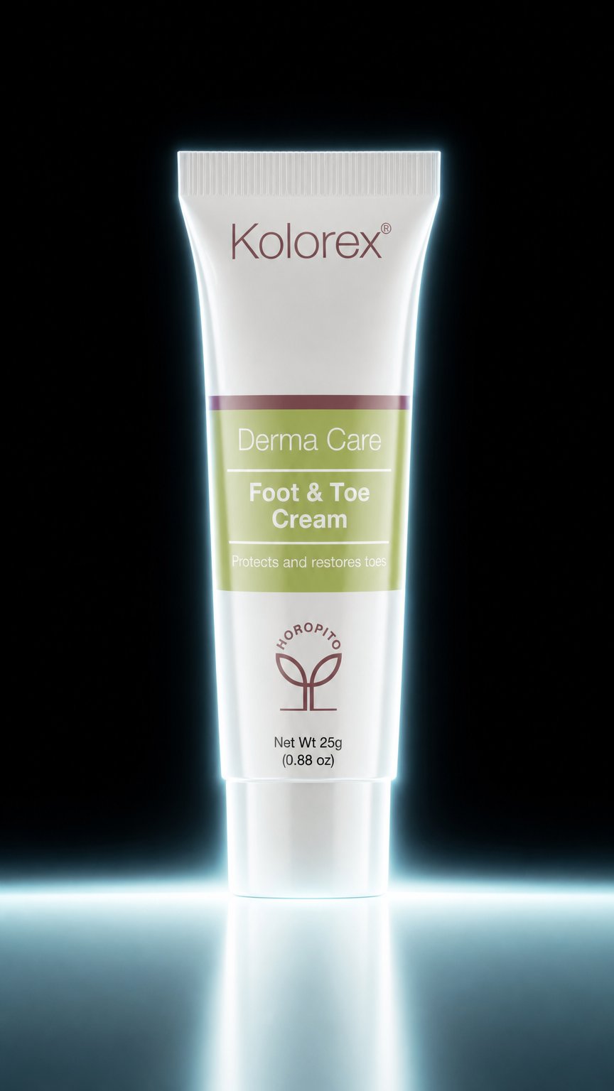 AI product shot of Foot & Toe Cream