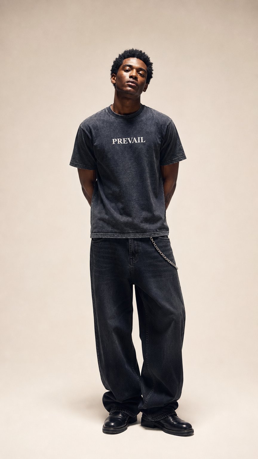 AI product shot of PREVAIL CONTRARIAN TEE