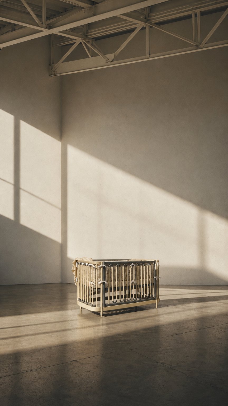 AI product shot of Special Edition of Parry Cot ・MG x PANISA・FLO COT