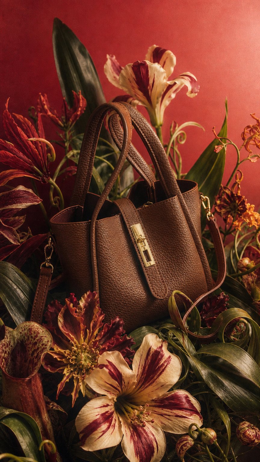 AI product shot of The Charlotte Bag