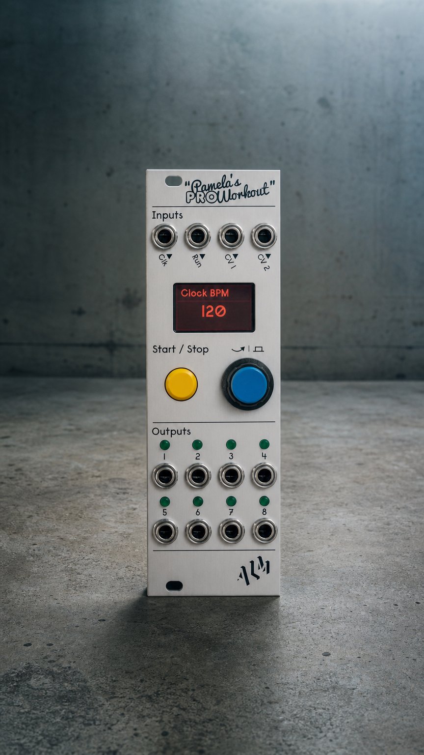 AI product shot of Pamela's PRO Workout: Clocking Modulator
