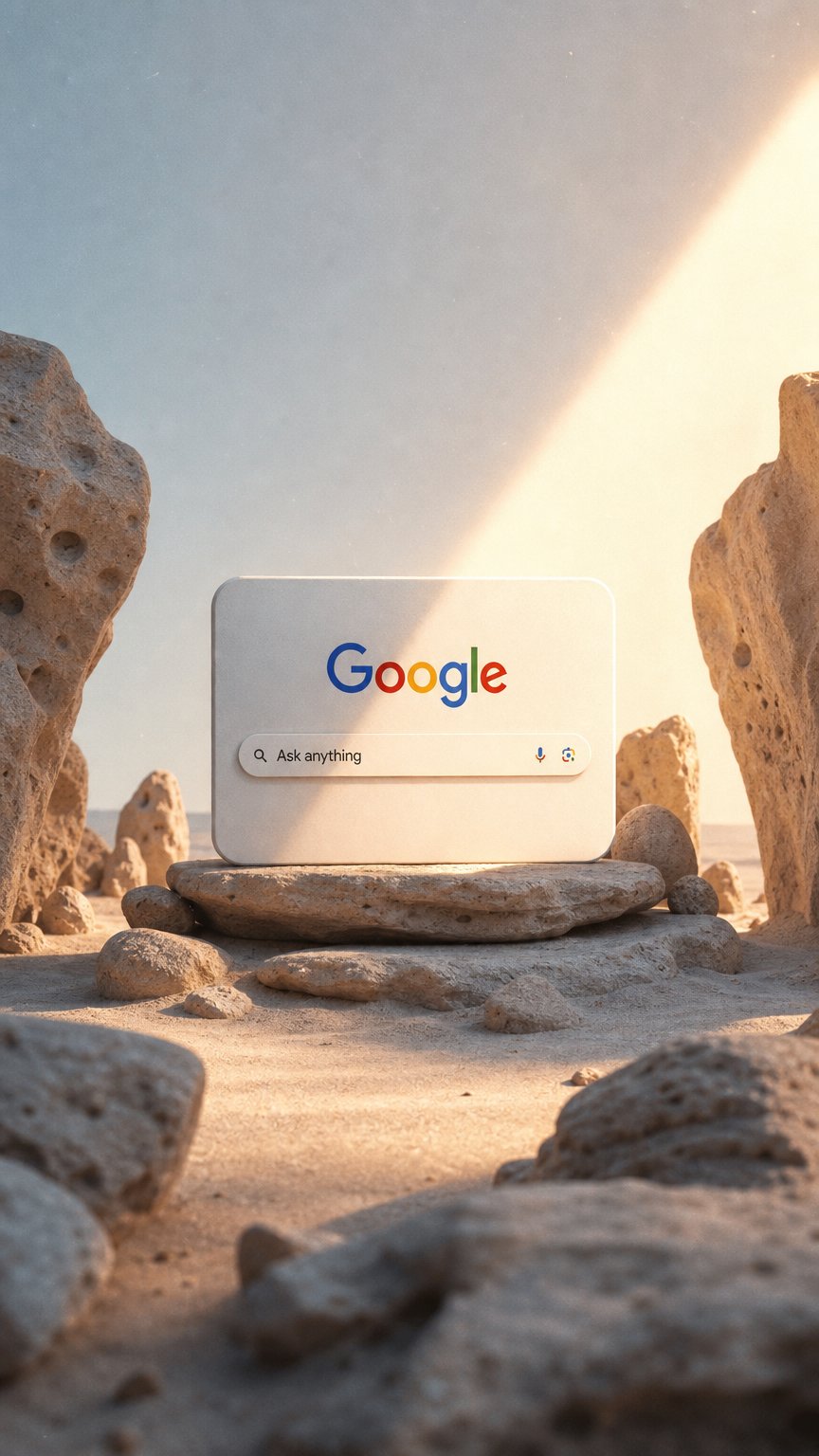 AI product shot of Google Search