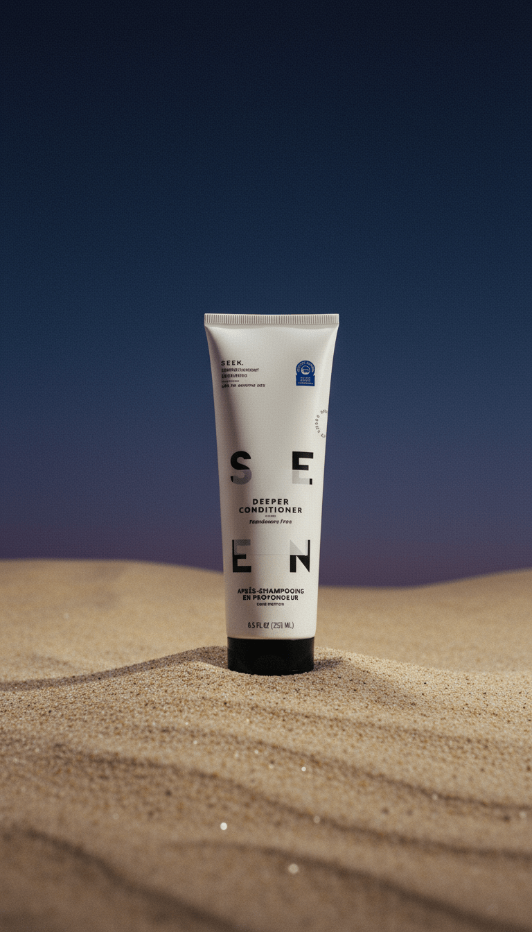 AI product shot of SEEN Deeper Conditioner, Fragrance Free