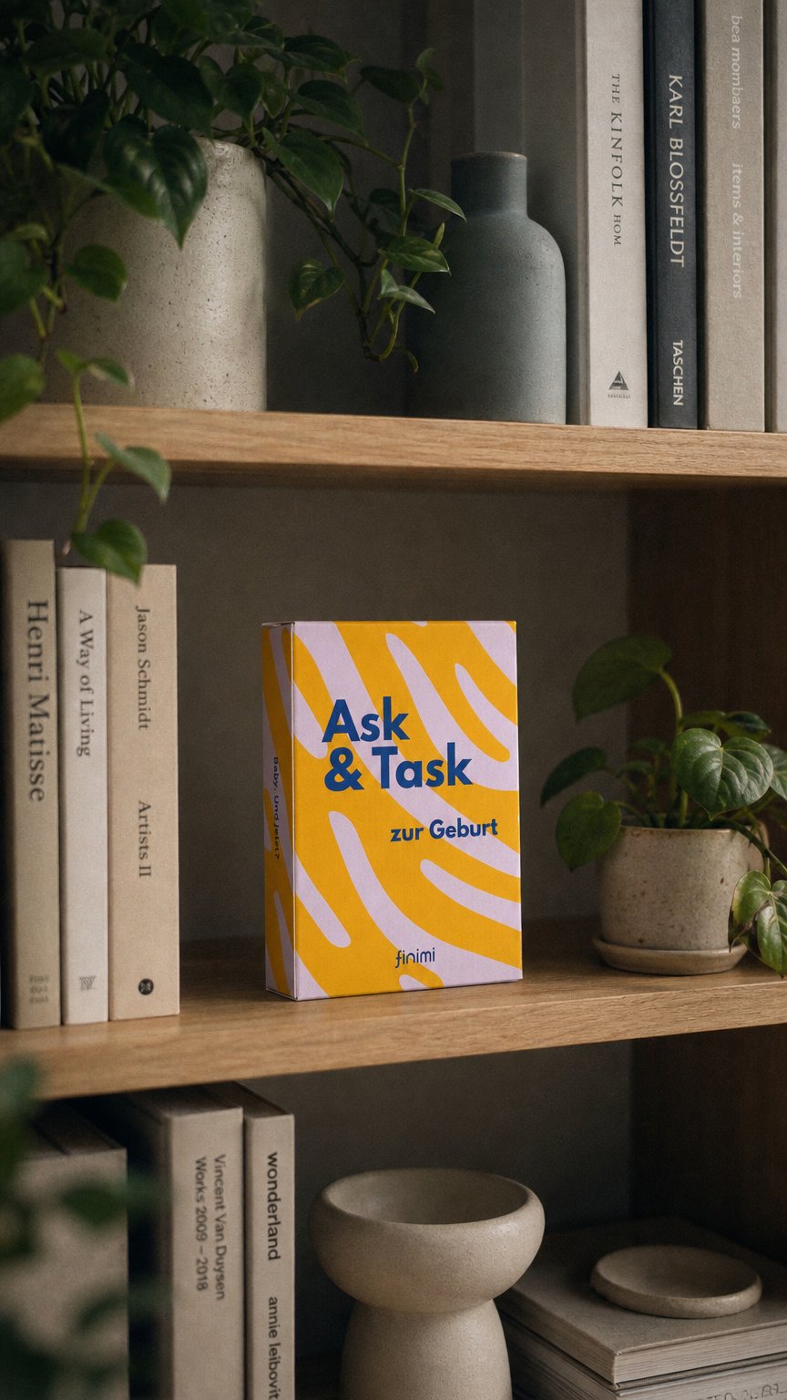 AI product shot of Ask & Task Baby Edition