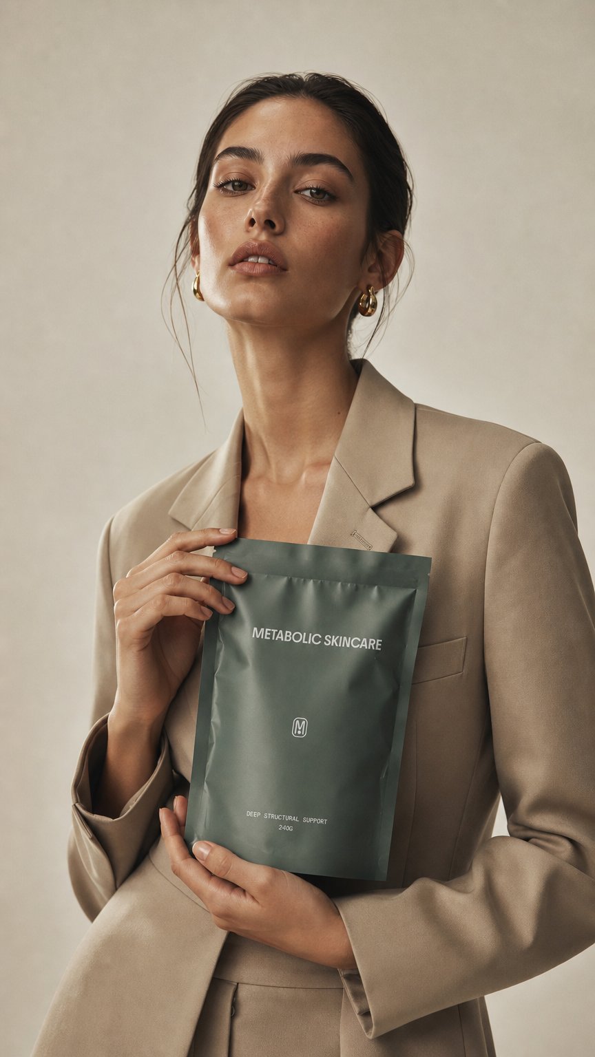 AI product shot of Metabolic Skincare: Deep Structural Support