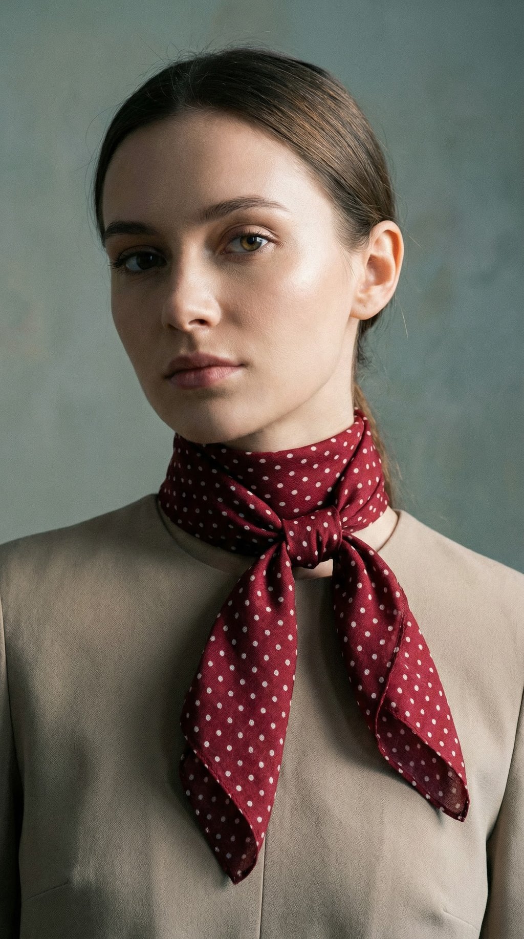 AI product shot of Sapporo Bohemian Style Bandana