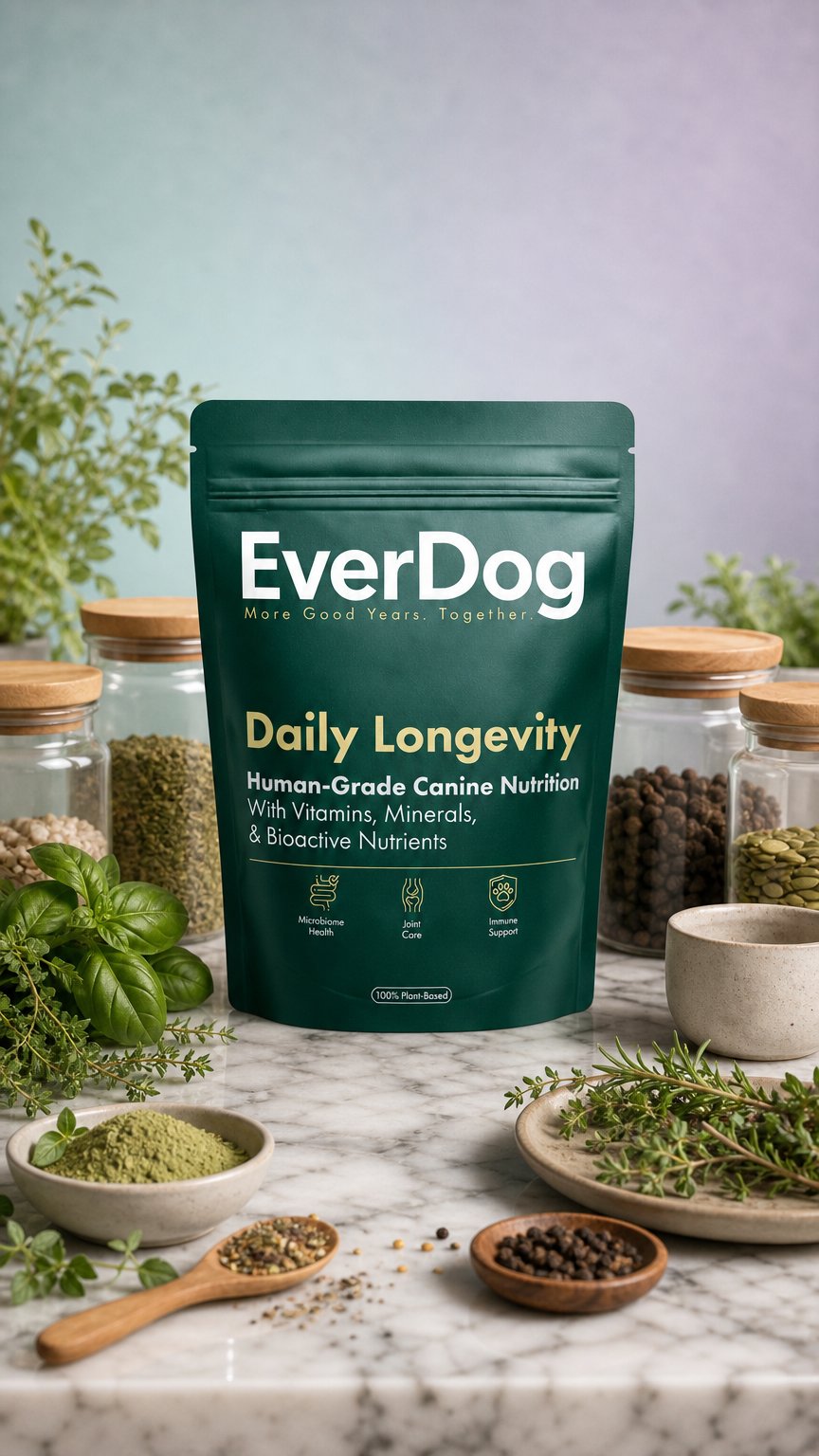 AI product shot of Daily Longevity