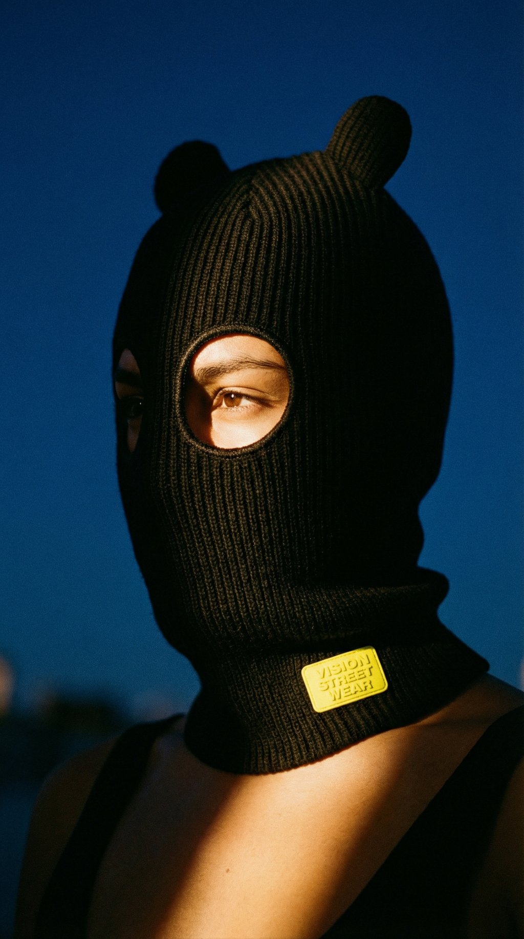 AI product shot of BEAST BALACLAVA - MOONLESS NIGHT