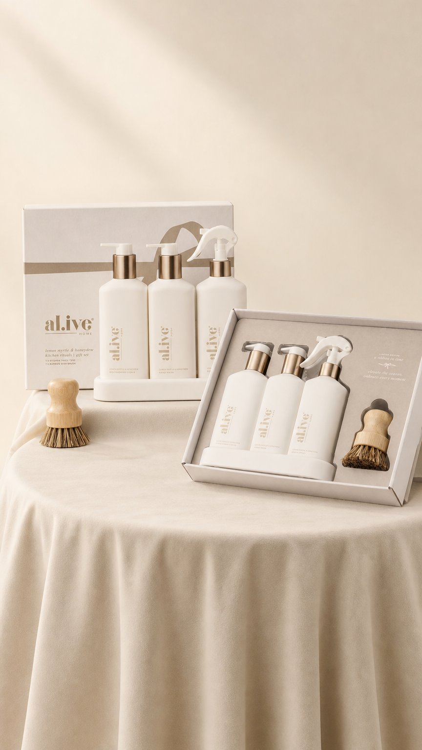 AI product shot of Kitchen Trio Gift Set