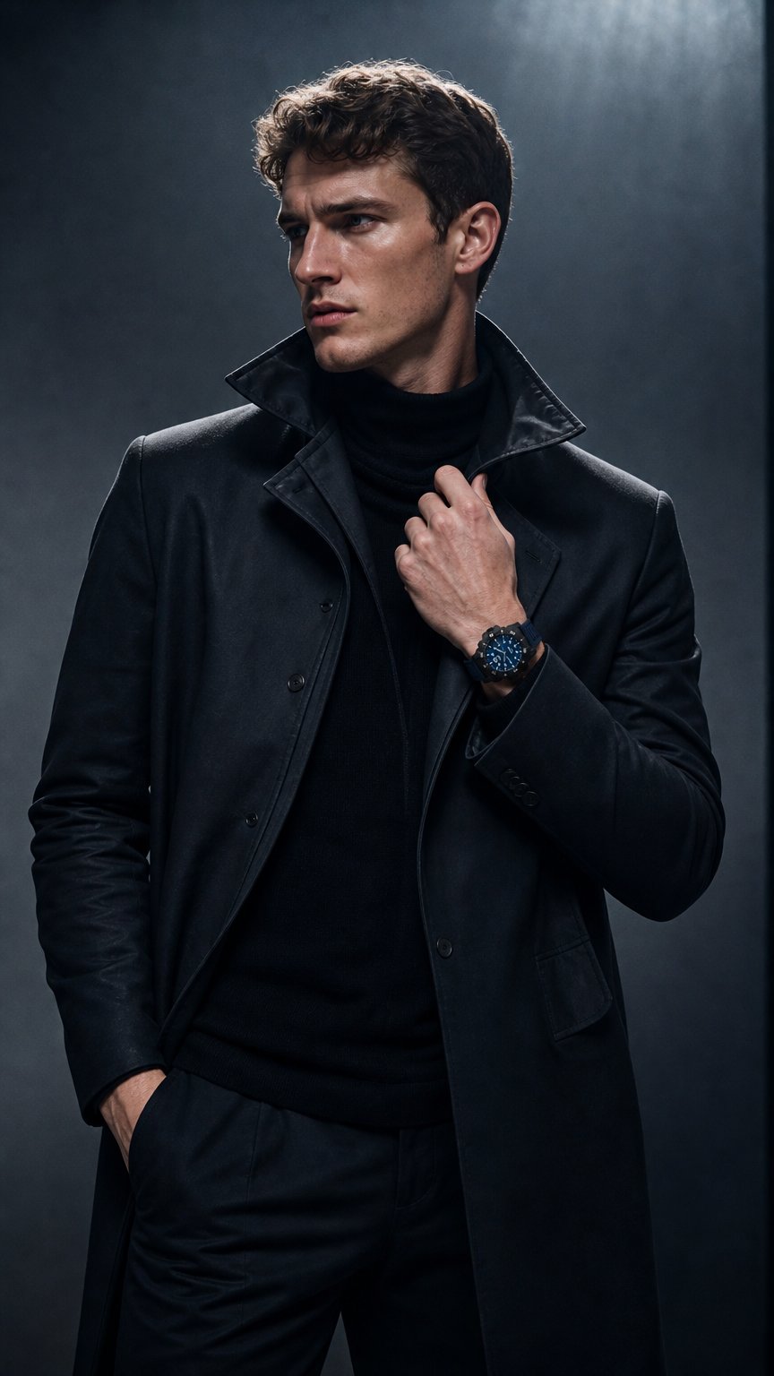 AI product shot of Luminox Master Carbon SEAL Automatic Blue