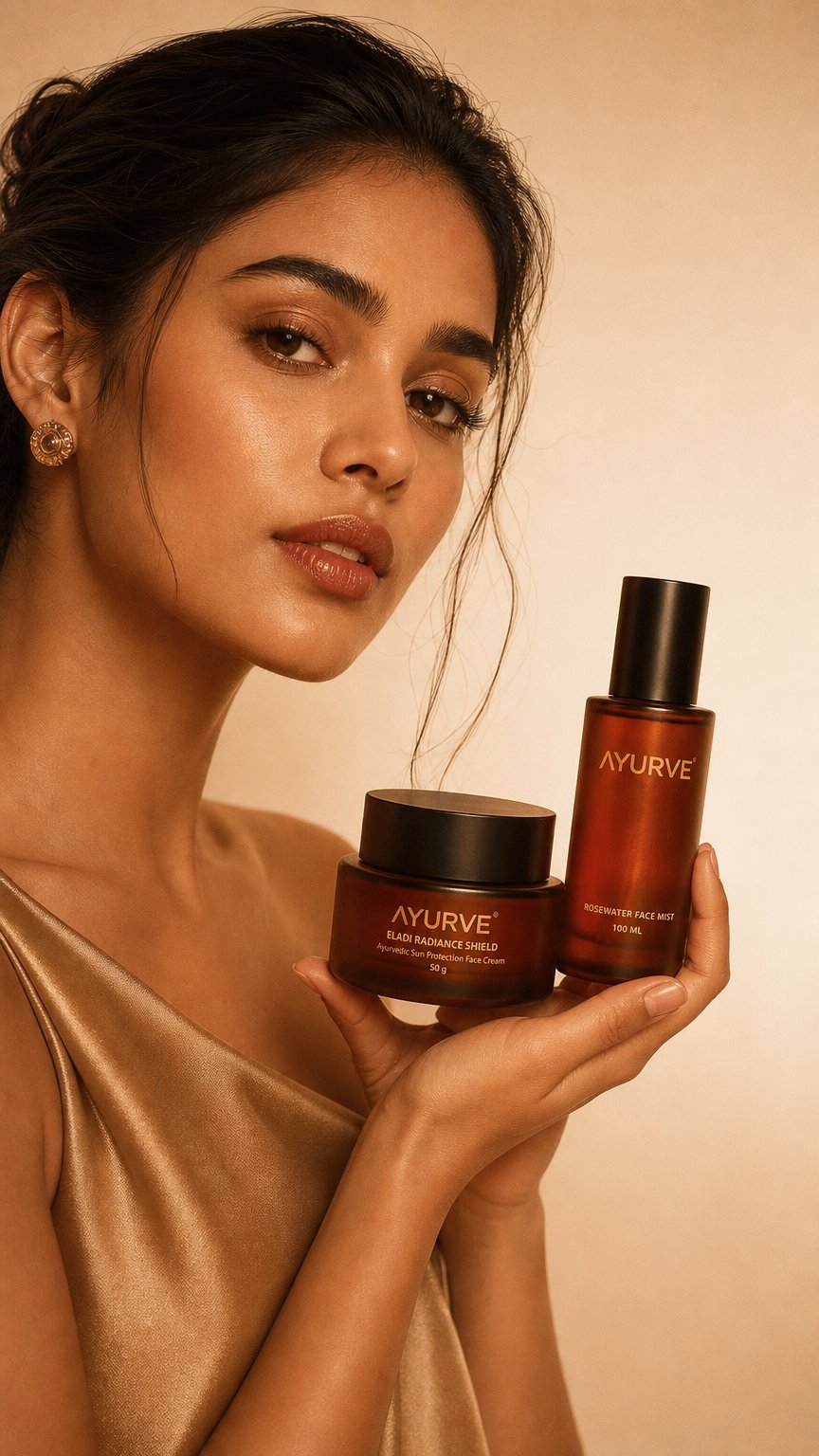 AI product shot of Morning Face Ritual Kit