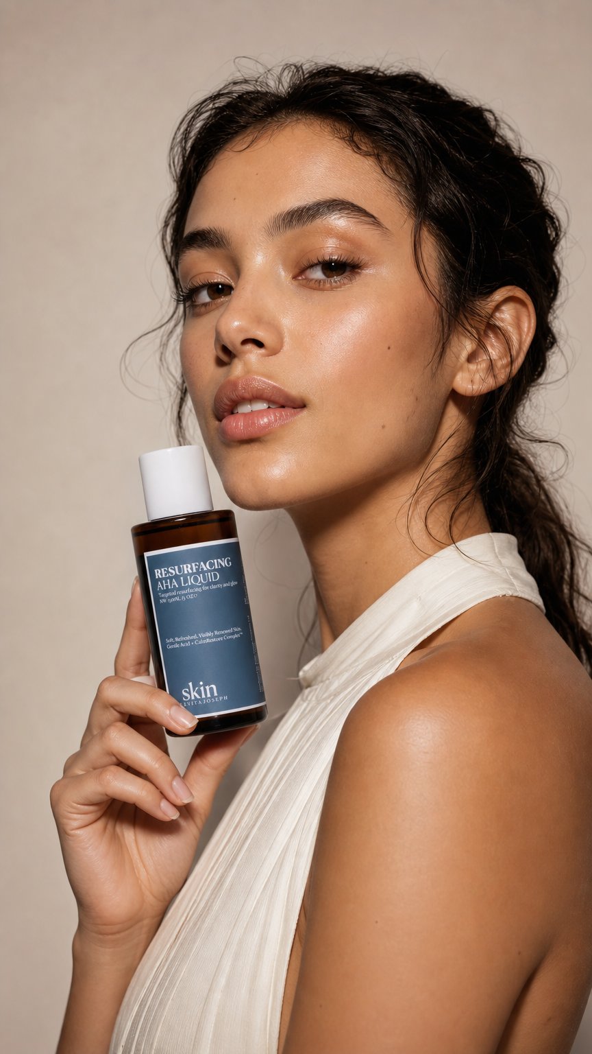AI product shot of Resurfacing AHA Liquid