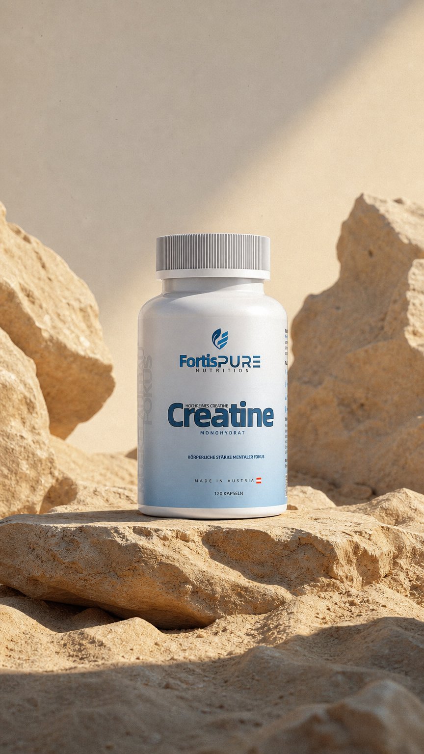 AI product shot of CREATINE + EAA