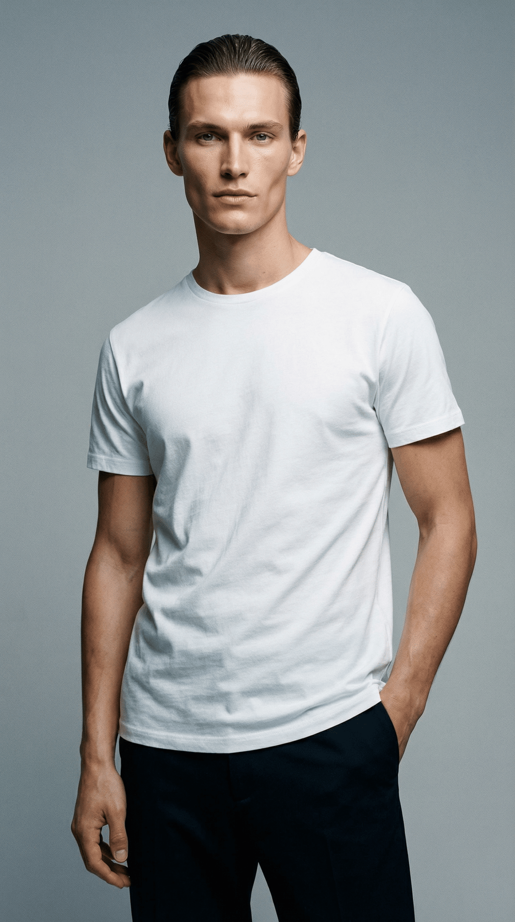 AI product shot of Classic Organic T-Shirt
