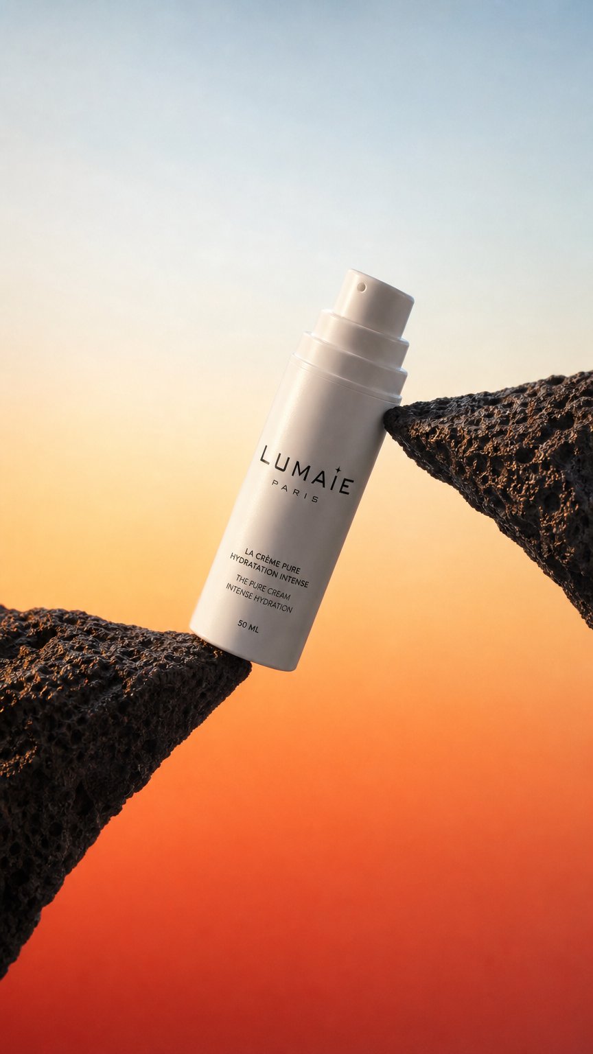 AI product shot of Lumaie Paris Dermo-Cosmétique