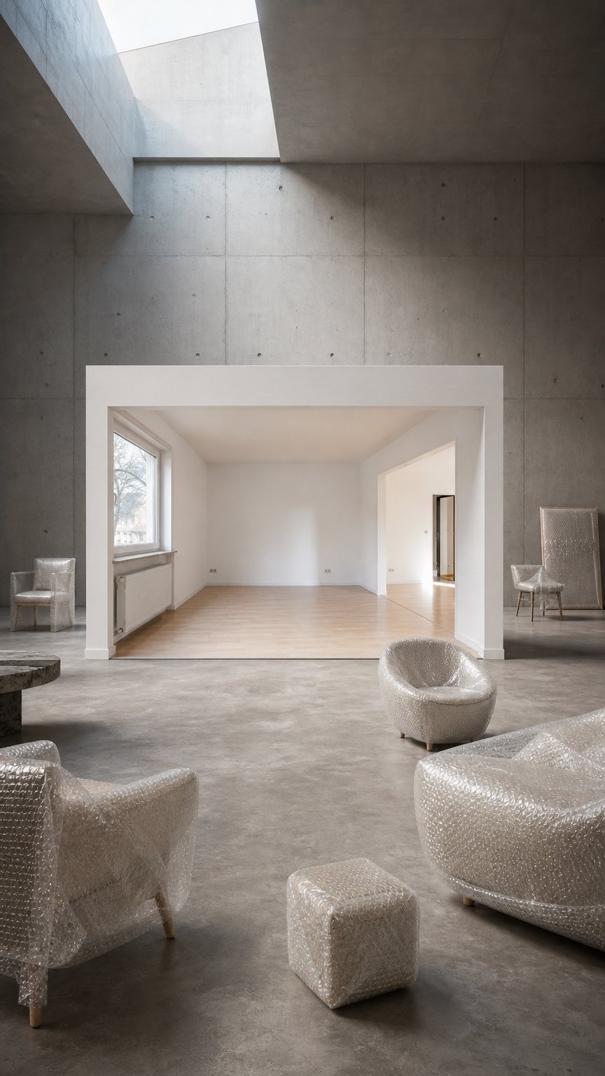 AI product shot of Endreinigung in Karlsruhe – strahlend sauber übergeben