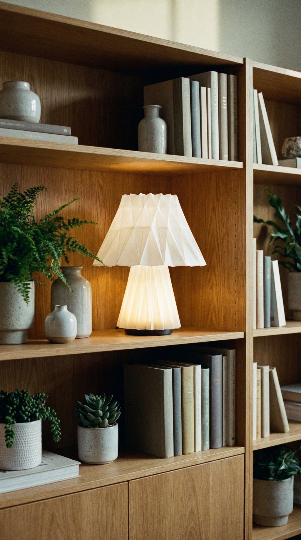 AI product shot of Cordless Prisma Lamp