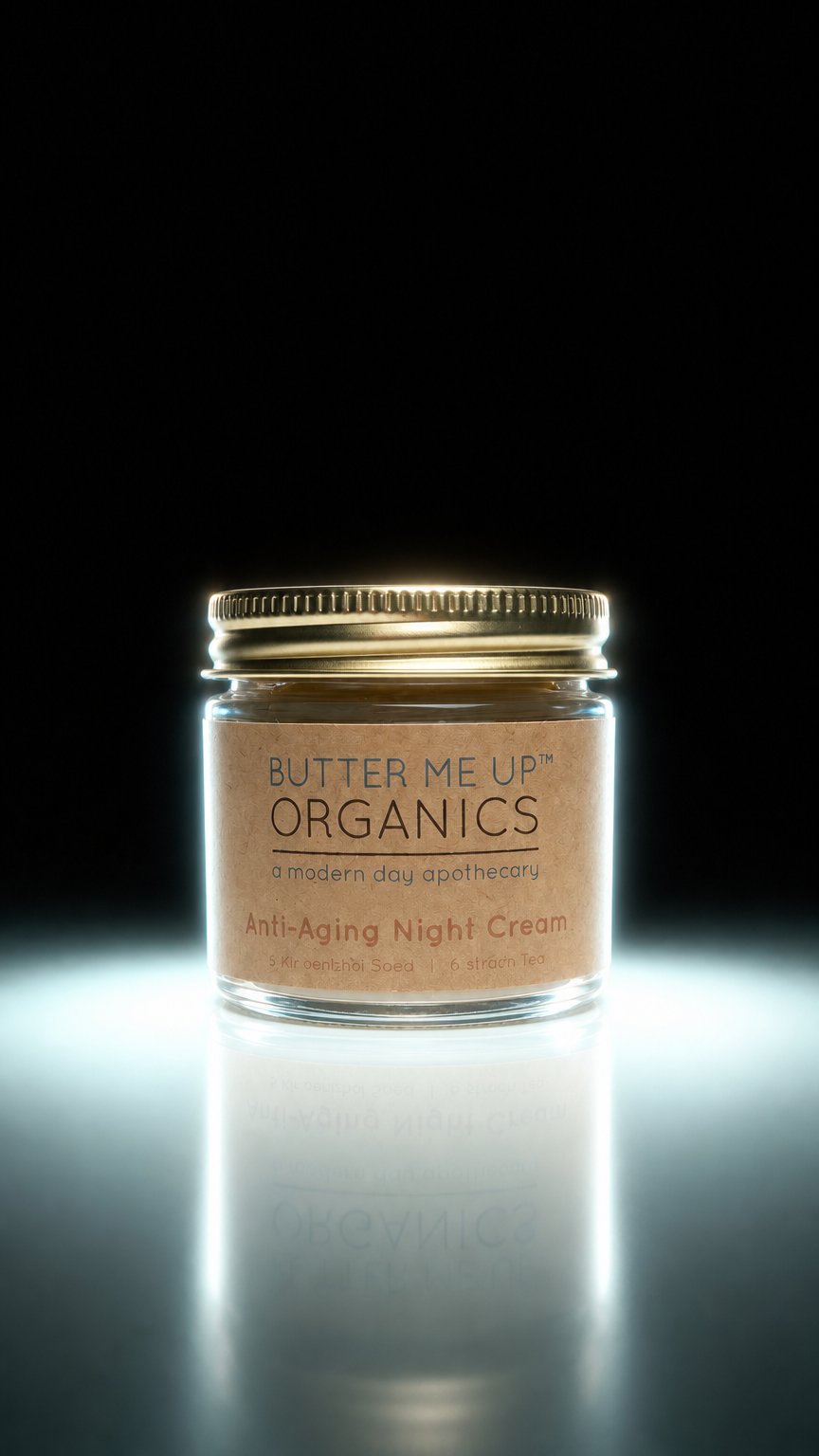 AI product shot of Botanical Night Repair Cream