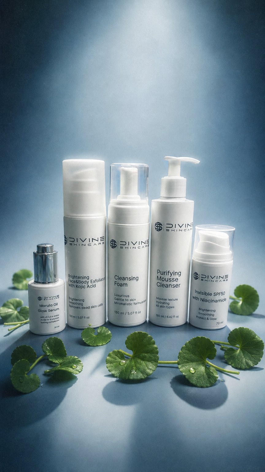 AI product shot of Salon essentials