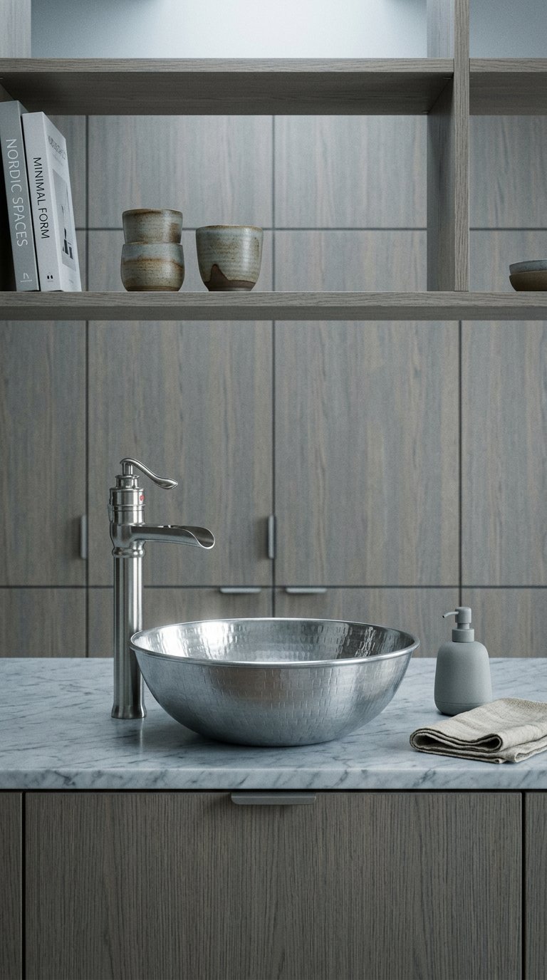 AI product shot of Bohr 14″ Sink
