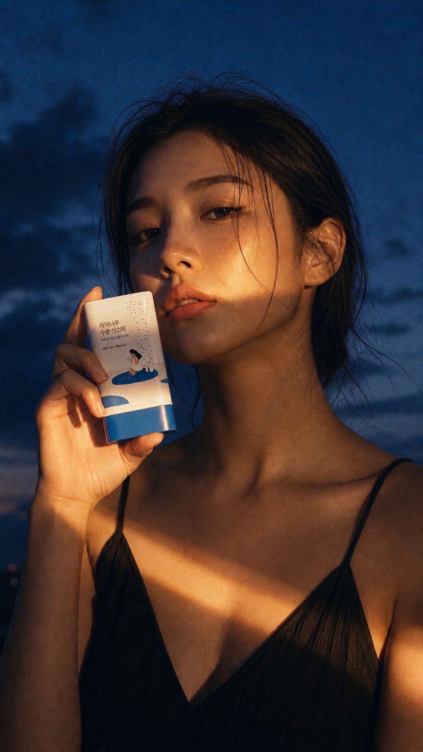 AI product shot of ROUND LAB - Birch Moisturizing Sun Stick SPF 50+ PA++++ (19g)