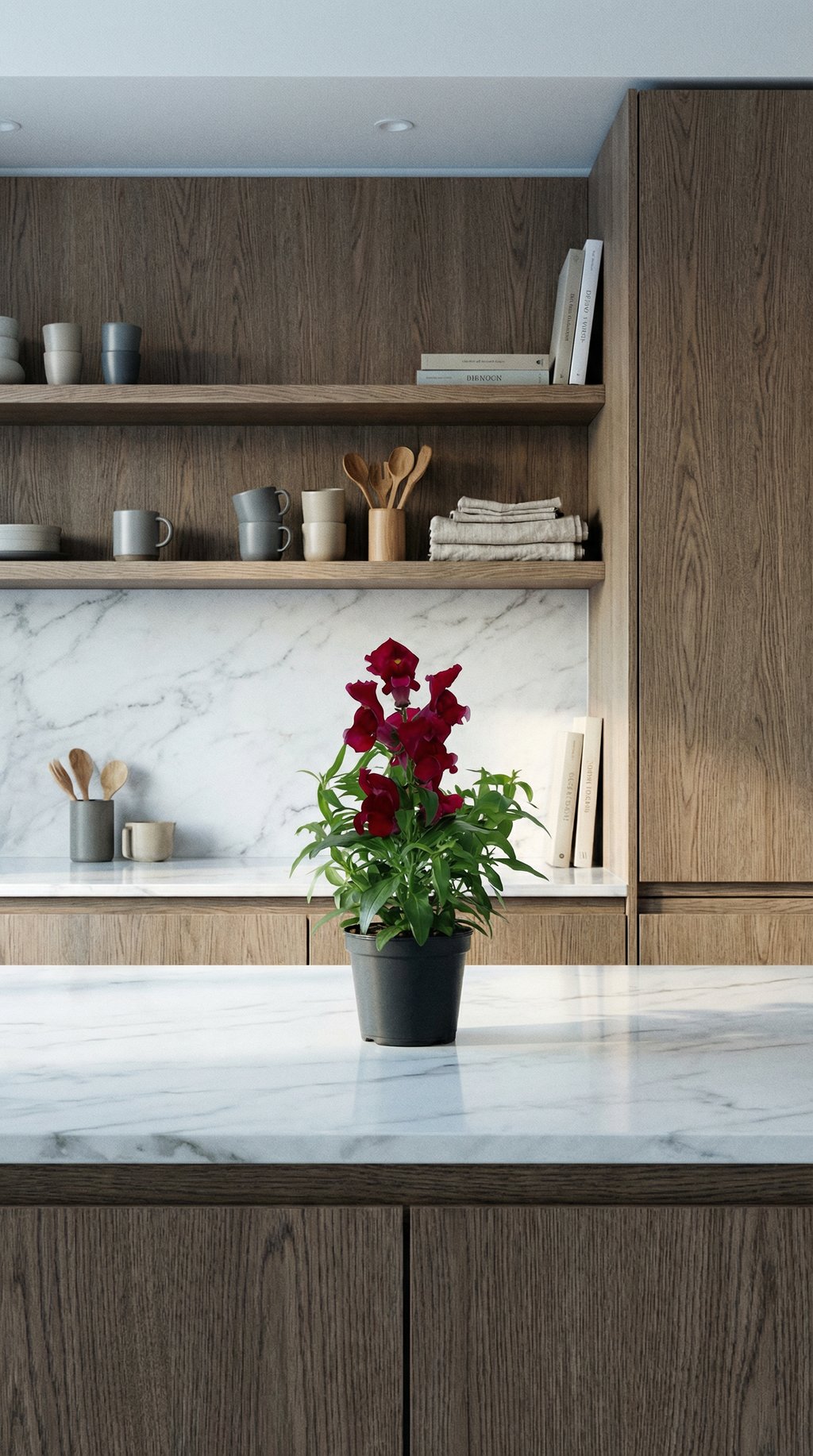 AI product shot of Antirrhium Majus or Snapdragon