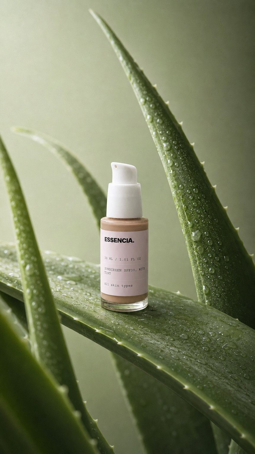 AI product shot of Sunscreen SPF30