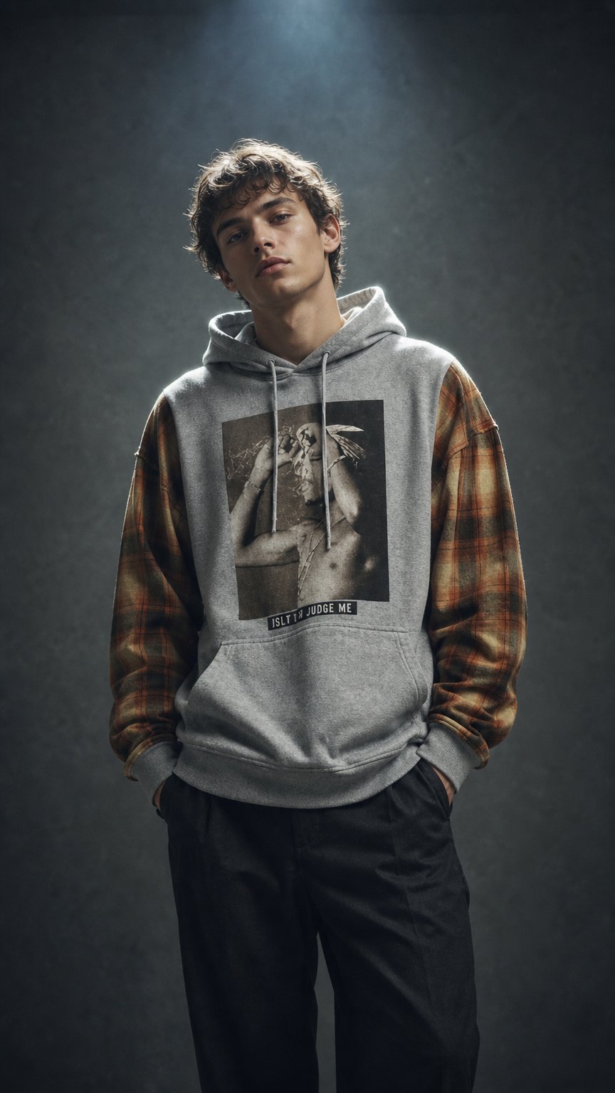 AI product shot of uk sweat
