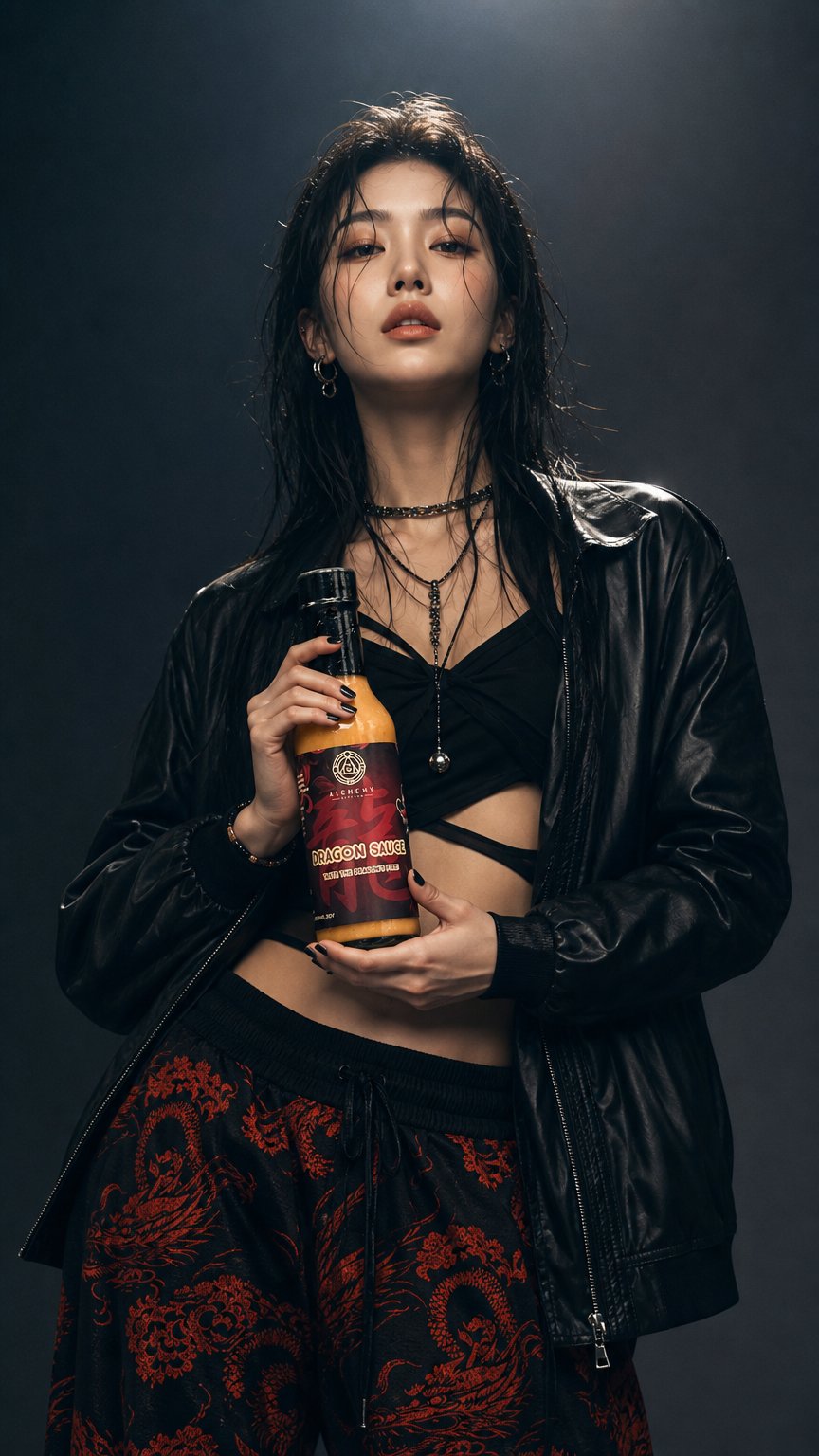 AI product shot of Dragon Sauce